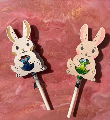 Bunny Lollipop holder